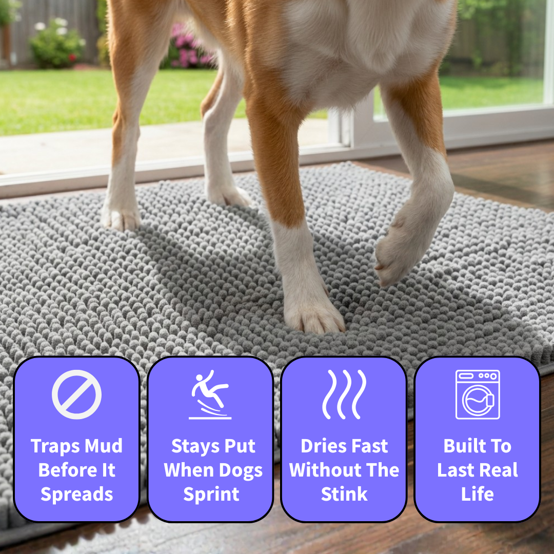 CleanPaws™ Mud Absorbing Mat